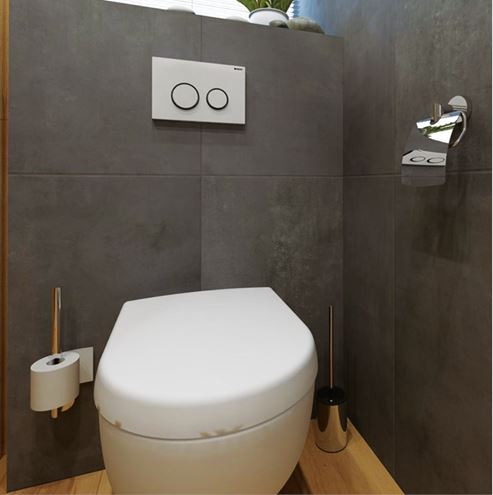 BEMETA OMEGA WC kefa, na postavenie, chróm 104913092 Obrázek - fotka