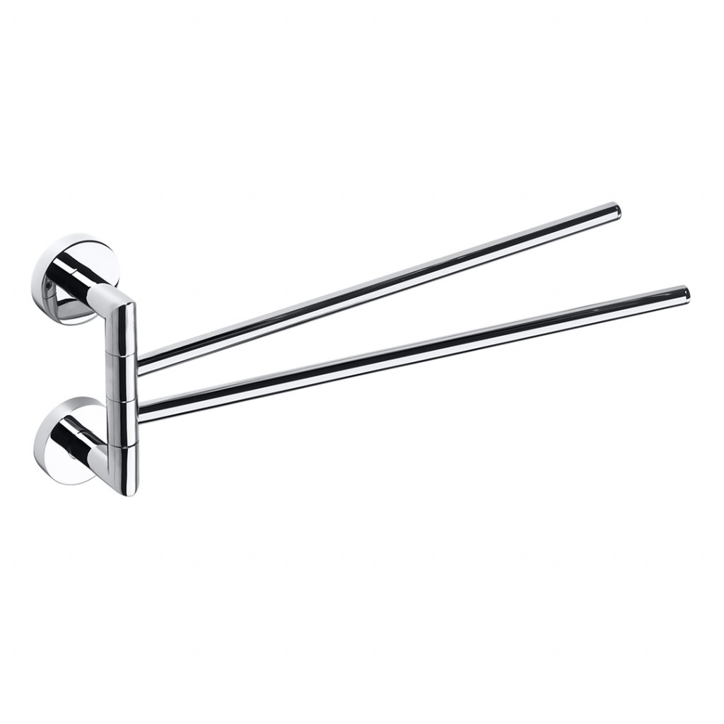 BEMETA OMEGA držiak uterákov 450 mm, dvojramenný, otočný, chróm
