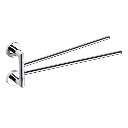 BEMETA OMEGA držiak uterákov 450 mm, dvojramenný, otočný, chróm 104204102 Obrázek - Hlavní obrázek