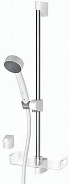 ORAS APOLLO sprchový set 650mm, s ručnou sprchou, držiakom a hadicou, biela