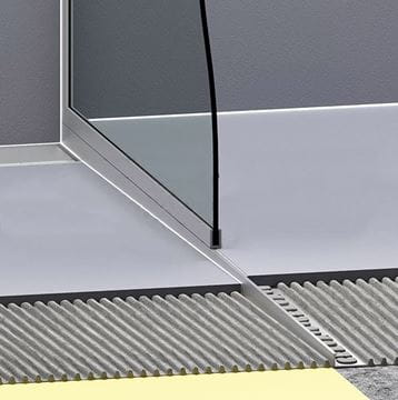 CELOX SP profil 10mm/1,5m, spádový, ľavý, kartáčovaná nerez 135100 Obrázek - fotka
