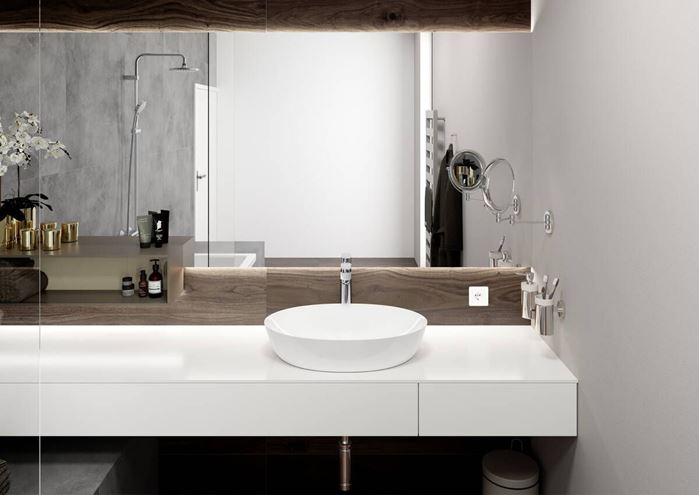 HANSGROHE VERNIS BLEND umývadlová stojanková batéria, EcoSmart, matná čierna 71582670 Obrázek - fotka