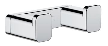 HANSGROHE ADDSTORIS dvojháčik na uteráky, chróm