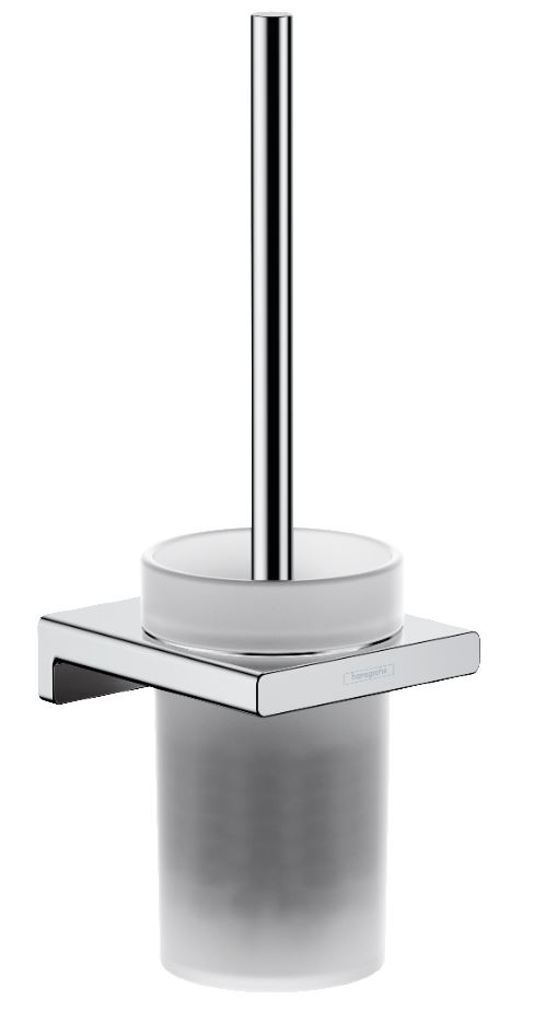 HANSGROHE ADDSTORIS WC kefa, nástenná, sklo, chróm 41752000 Obrázek - Hlavní obrázek