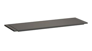 KARTELL BY LAUFEN polica 750 mm, na vaňu, smoky grey