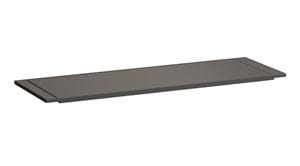 KARTELL BY LAUFEN polica 750 mm, na vaňu, smoky grey