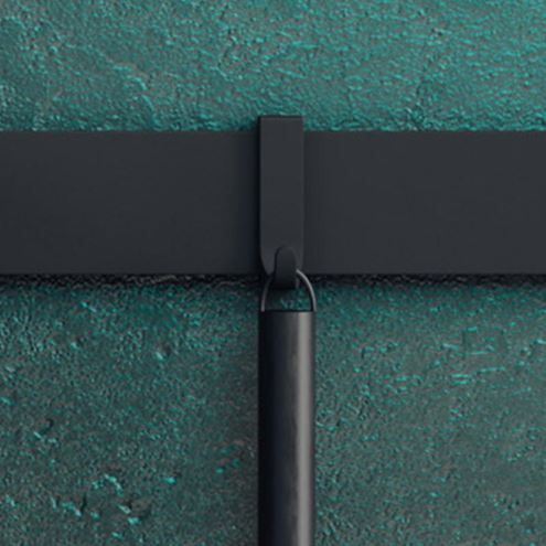 HANSGROHE WALLSTORIS háčik na uterák, na lištu, matná čierna 27929670 Obrázek - fotka
