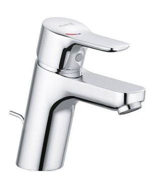 KLUDI PURE&EASY umývadlová stojanková batéria, s odtokovou súpravou, EcoPlus, chróm