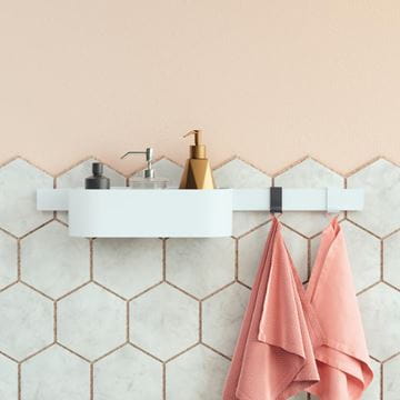 HANSGROHE WALLSTORIS nástenná lišta 500 mm, matná biela 27902700 Obrázek - fotka
