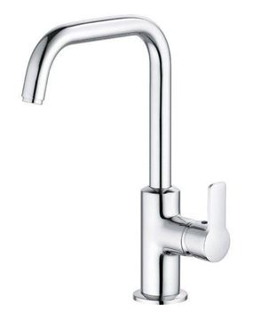 KLUDI PURE&EASY umývadlová stojanková batéria, s odtokovou súpravou, chróm