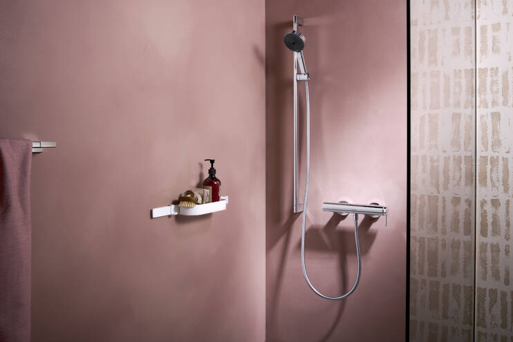HANSGROHE WALLSTORIS sada kúpeľňových doplnkov, biela 27967700 Obrázek - fotka