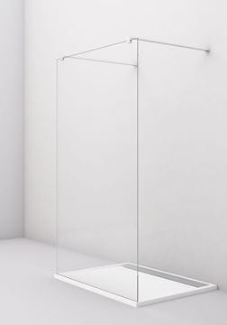 CONCEPT 200 CONFP stena walk-in 150x200 cm, čierna/číre sklo CONFP1500607 Obrázek - fotka