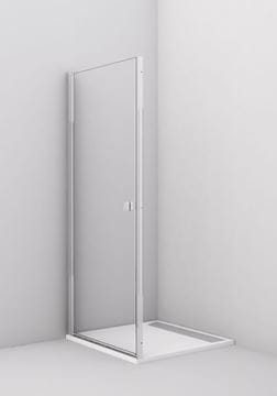 CONCEPT 200 sprchové dvere 100x200 cm, krídlové, čierna / číre sklo CON11000607 Obrázek - fotka