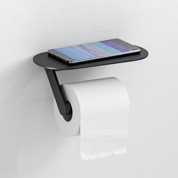 HANSGROHE WALLSTORIS sada doplnkov pre WC, matná čierna 27969670 Obrázek - fotka