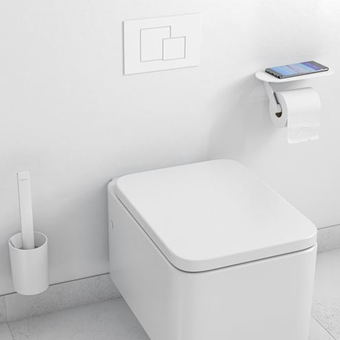 HANSGROHE WALLSTORIS sada doplnkov pre WC, matná biela 27969700 Obrázek - fotka