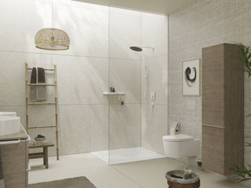 HANSGROHE WALLSTORIS polica 250 mm, na lištu, biela 27913700 Obrázek - fotka