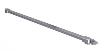 CONCEPT 200 rohová vzpera 500 mm, matná čierna