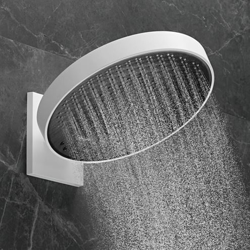 HANSGROHE RAINFINITY 360 3JET horná sprcha pr. 360 mm, 3 prúdy, s ramenom, matná biela 26234700 Obrázek - fotka