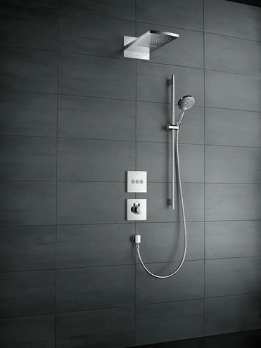 HANSGROHE RAINDANCE RAINFALL 180 2JET horná sprcha 445x214 mm, 2 prúdy, chróm 28433000 Obrázek - fotka