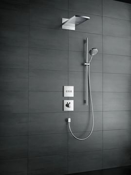 HANSGROHE RAINDANCE RAINFALL 180 2JET horná sprcha 445x214 mm, 2 prúdy, chróm 28433000 Obrázek - fotka