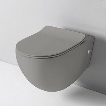 ARTCERAM FILE 2.0 závesné WC, Rimless splachovanie, grey olive FLV004 15,00 Obrázek - fotka
