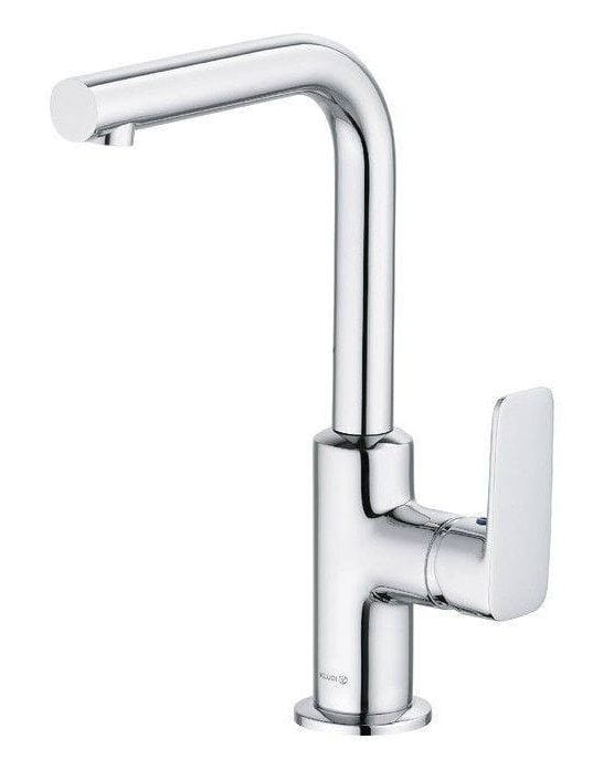 KLUDI PURE&STYLE umývadlová stojanková batéria, s odtokovou súpravou, chróm