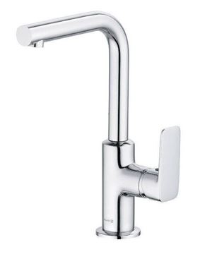 KLUDI PURE&STYLE umývadlová stojanková batéria, s odtokovou súpravou, chróm