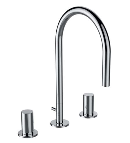 KARTELL BY LAUFEN umývadlová stojanková batéria, 3-otvorová, chróm H3123330042201 Obrázek - Hlavní obrázek
