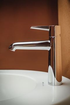 LAUFEN PURE umývadlová stojanková batéria, s odtokovou súpravou, chróm HF901701100000 Obrázek - fotka