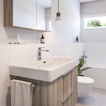 LAUFEN NEJA umývadlová stojanková batéria, s odtokovou súpravou, chróm H3115110041111 Obrázek - fotka
