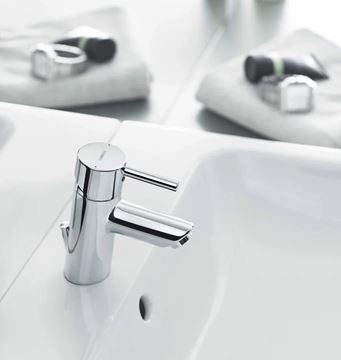 HANSA VANTIS STYLE umývadlová stojanková batéria, s odtokovou súpravou, chróm 52402277 Obrázek - fotka