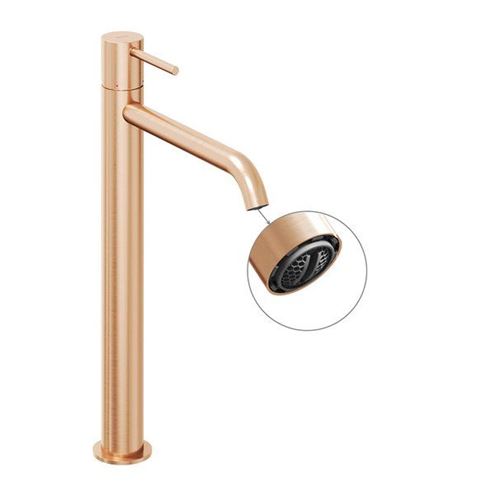 RAVAK ESPIRIT ES 015.60RGB umývadlová stojanková batéria, ružové kartáčované zlato X070348 Obrázek - fotka