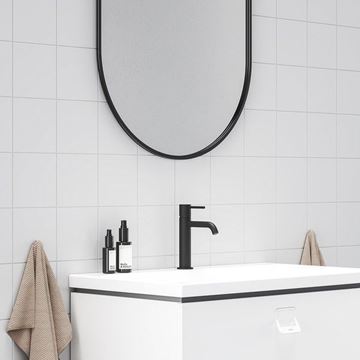 RAVAK ESPIRIT ES 012.21BLM umývadlová stojanková batéria, BeCool, matná čierna X070396 Obrázek - fotka