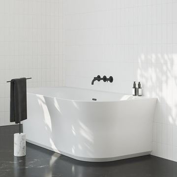 RAVAK ESPIRIT ES 021.20 vaňová podomietková batéria, s telesom, matná čierna X070277 Obrázek - fotka