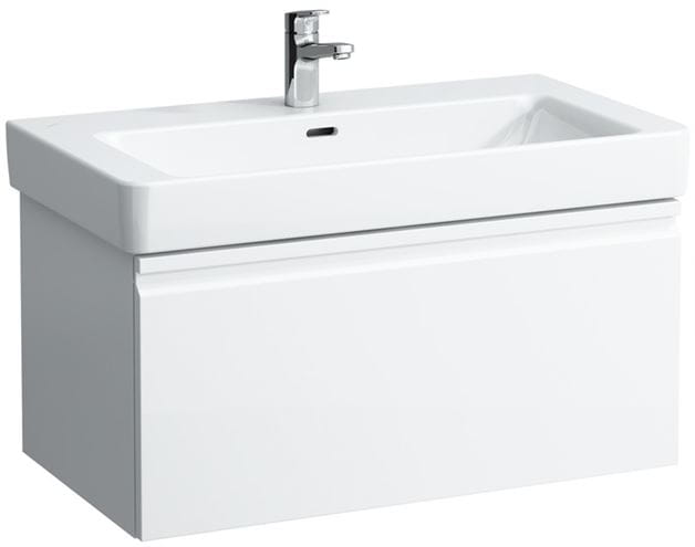 LAUFEN PRO S skrinka pod umývadlo 80,9x45x39,7 cm, 1 zásuvka, lesklá biela H4835010964751 Obrázek - Hlavní obrázek