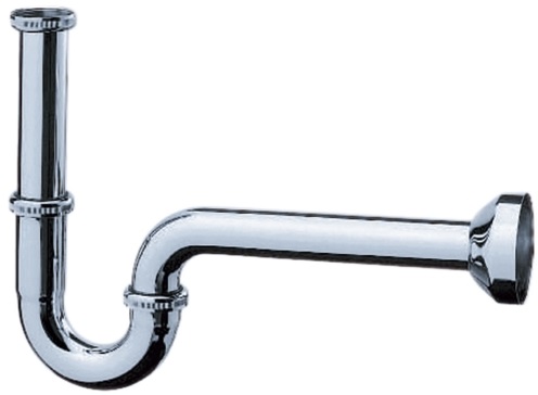 HANSGROHE dizajnový sifón k umývadlu DN32, s prevlečnou maticou 5/4, chróm 53010000 Obrázek - Hlavní obrázek
