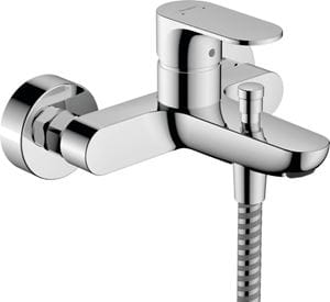 HANSGROHE REBRIS S vaňová nástenná batéria, s prepínačom, chróm