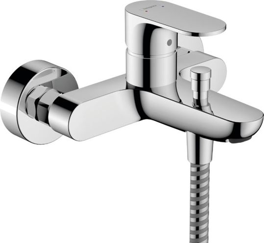 HANSGROHE REBRIS S vaňová nástenná batéria, s prepínačom, chróm 72440000 Obrázek - Hlavní obrázek