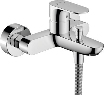 HANSGROHE REBRIS S vaňová nástenná batéria, s prepínačom, chróm