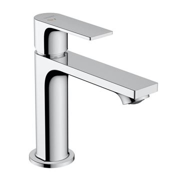 HANSGROHE REBRIS E umývadlová stojanková batéria, CoolStart EcoSmart+, s odtokovou súpravou, chróm