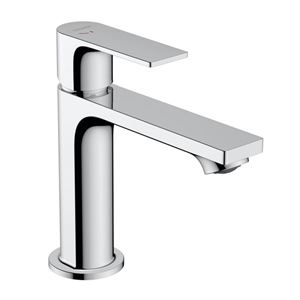 HANSGROHE REBRIS E umývadlová stojanková batéria, CoolStart EcoSmart+, s odtokovou súpravou, chróm