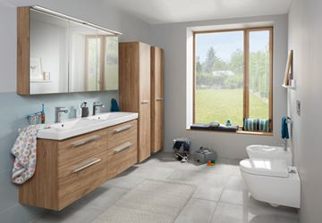 VILLEROY & BOCH VERITY DESIGN 2.0 dvojumývadlo 130 cm, s 2 otvormi pre batérie a prepadom, CeramicPlus 4A94D0R1 Obrázek - fotka