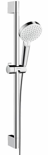 HANSGROHE CROMETTA VARIO 2JET sprchová súprava 3-dielna, ručná sprcha pr. 100 mm, 2 prúdy, tyč, hadica, Green, biela/chróm 26555400 Obrázek - Hlavní obrázek