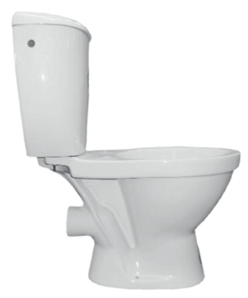 EASY WC kombi, zadný odpad