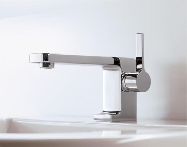 Dornbracht LULU umývadlová batéria 155mm, páková, stojančeková, s výpustom, chróm 33 500 710-00 Obrázek - fotka