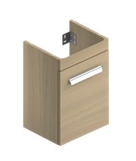 CONCEPT 300 skrinka pod umývadlo 37,3x28,5x55 cm, 1 dvierka, pánty vľavo, prírodný dub
