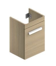 CONCEPT 300 skrinka pod umývadlo 37,3x28,5x55 cm, 1 dvierka, pánty vľavo, prírodný dub