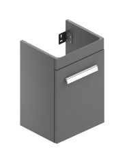 CONCEPT 300 skrinka pod umývadlo 37,3x28,5x55 cm, 1 dvierka, pánty vľavo, matná antracitová