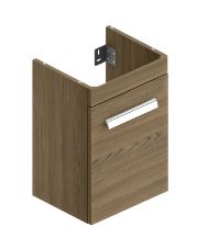 CONCEPT 300 skrinka pod umývadlo 37,3x28,5x55 cm, 1 dvierka, pánty vpravo, dub biondo