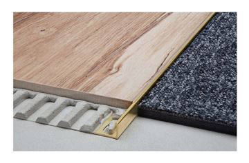 SCHLÜTER SYSTEMS SCHIENE-BASIC-AE ukončovací profil 10mm, 2500mm, hliník prírodný-matne eloxovaný